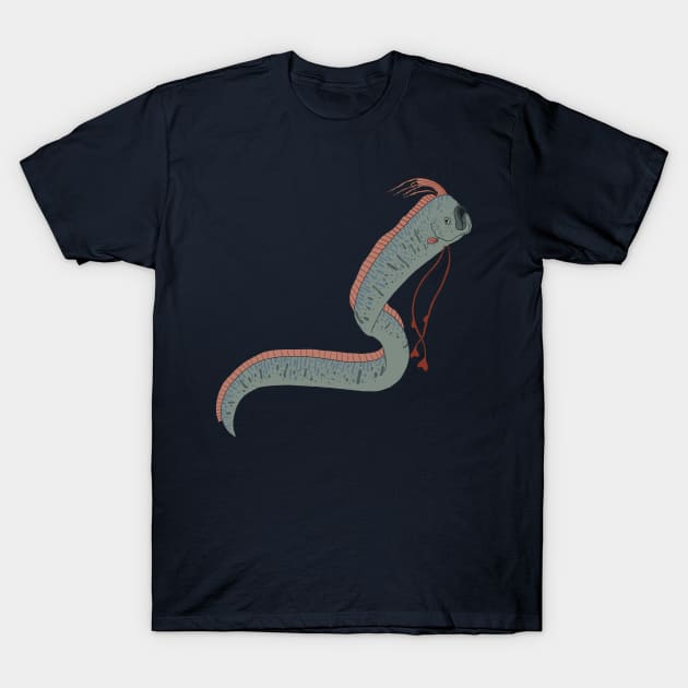 Oarfish T-Shirt by ziafrazier